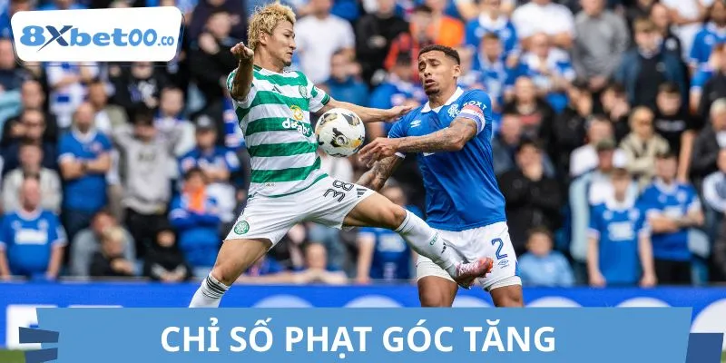 Khả năng số lần phạt góc sẽ xuất hiện nhiều