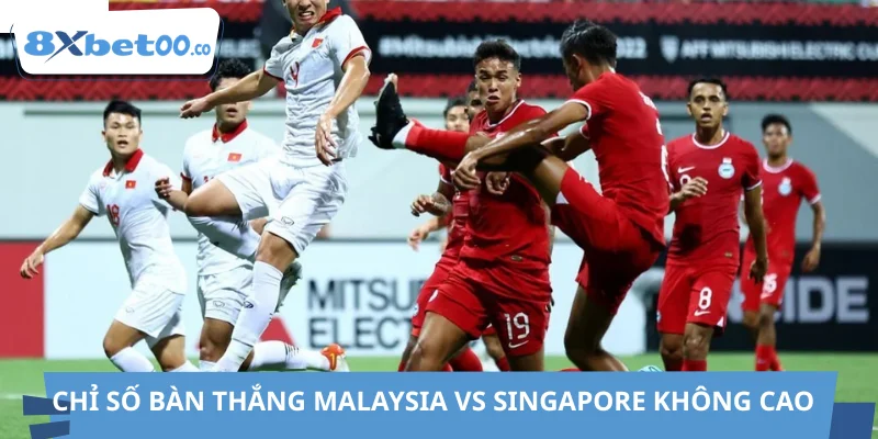 Chỉ số bàn thắng kỳ vọng Malaysia vs Singapore không cao